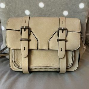 Beige Crossbody Purse